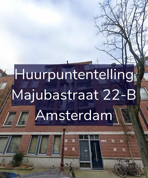 Foto gevel Huurpuntentelling voor Majubastraat 22-B, Amsterdam