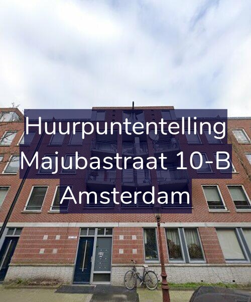 Foto gevel Huurpuntentelling voor Majubastraat 10-B, Amsterdam