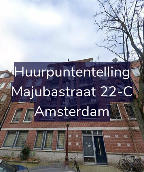Foto gevel Huurpuntentelling voor Majubastraat 22-C, Amsterdam