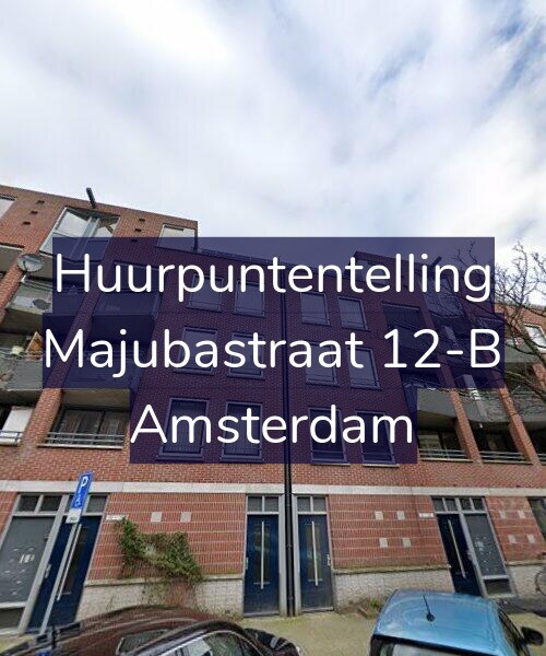 Foto gevel Huurpuntentelling voor Majubastraat 12-B, Amsterdam