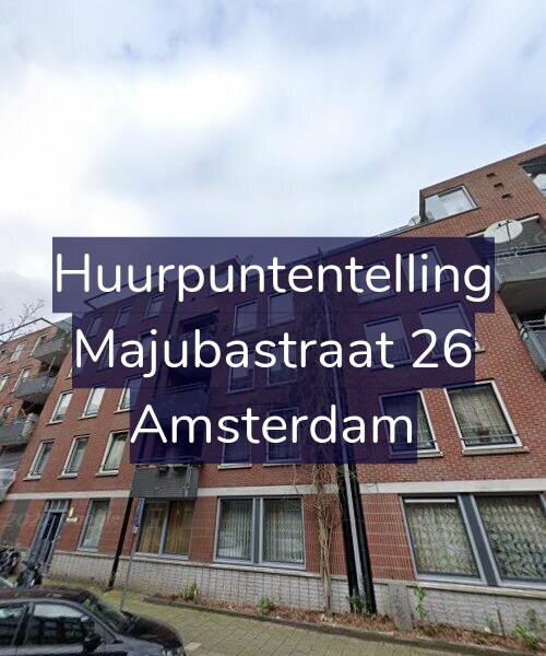 Foto gevel Huurpuntentelling voor Majubastraat 26, Amsterdam