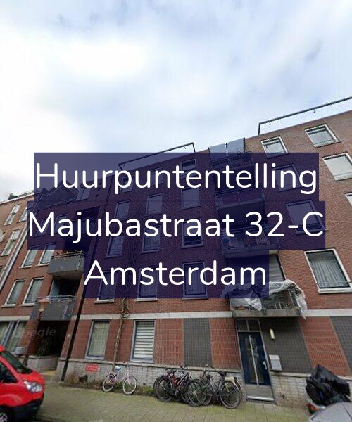 Foto gevel Huurpuntentelling voor Majubastraat 32-C, Amsterdam