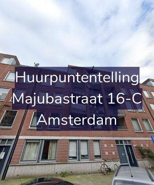 Foto gevel Huurpuntentelling voor Majubastraat 16-C, Amsterdam