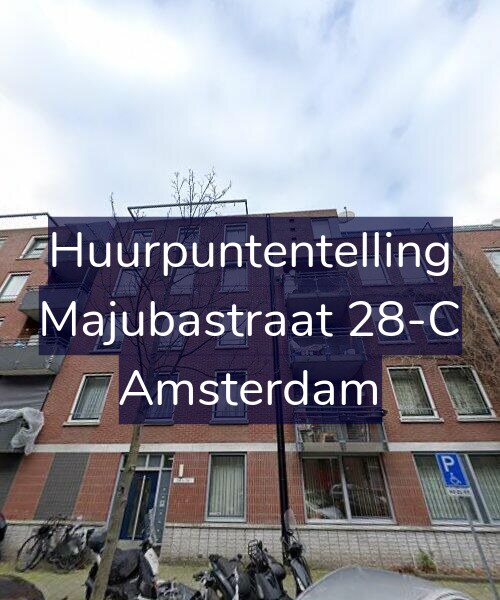 Foto gevel Huurpuntentelling voor Majubastraat 28-C, Amsterdam