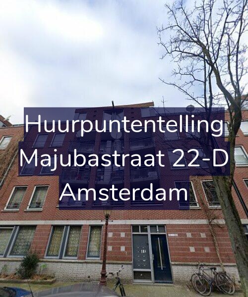 Foto gevel Huurpuntentelling voor Majubastraat 22-D, Amsterdam