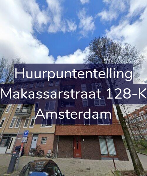 Foto gevel Huurpuntentelling voor Makassarstraat 128-K, Amsterdam