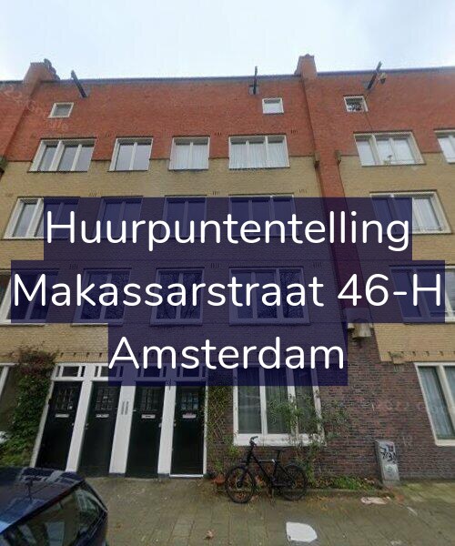 Foto gevel Huurpuntentelling voor Makassarstraat 46-H, Amsterdam