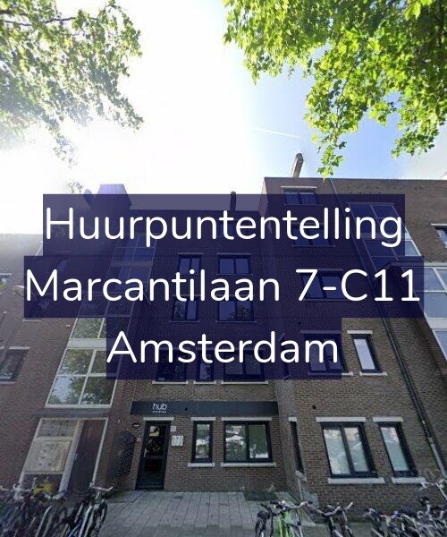 Foto gevel Huurpuntentelling voor Marcantilaan 7-C11, Amsterdam