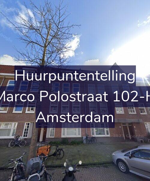 Foto gevel Huurpuntentelling voor Marco Polostraat 102-H, Amsterdam