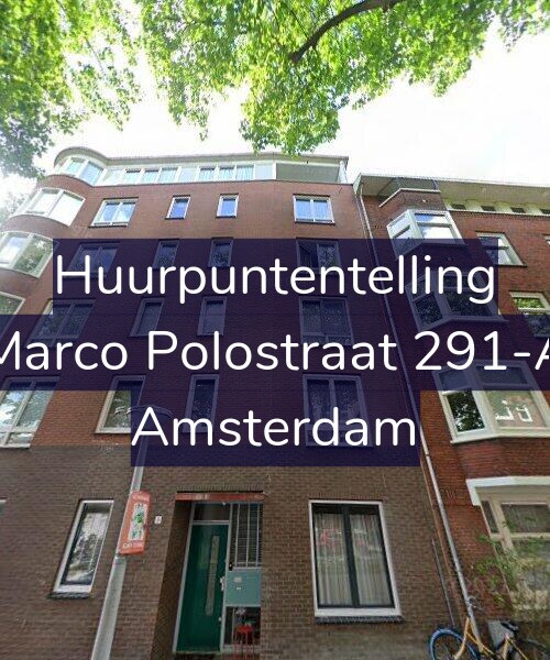 Foto gevel Huurpuntentelling voor Marco Polostraat 291-A, Amsterdam