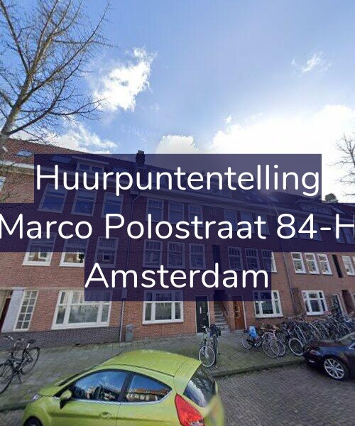Foto gevel Huurpuntentelling voor Marco Polostraat 84-H, Amsterdam