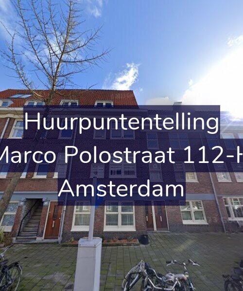 Foto gevel Huurpuntentelling voor Marco Polostraat 112-H, Amsterdam