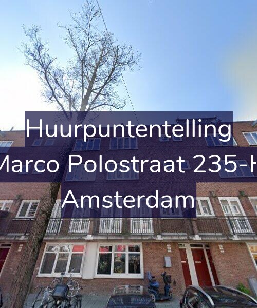 Foto gevel Huurpuntentelling voor Marco Polostraat 235-H, Amsterdam