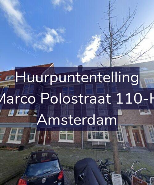 Foto gevel Huurpuntentelling voor Marco Polostraat 110-H, Amsterdam