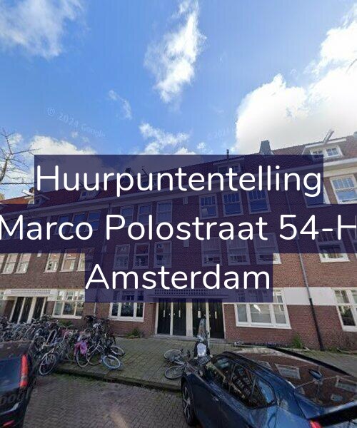 Foto gevel Huurpuntentelling voor Marco Polostraat 54-H, Amsterdam