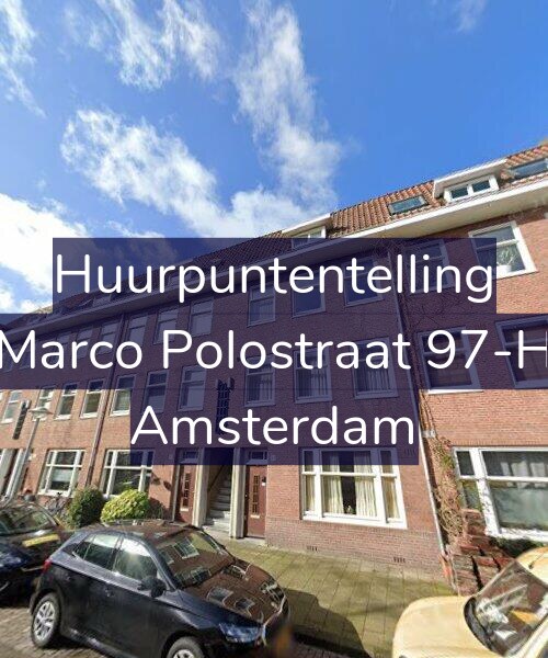 Foto gevel Huurpuntentelling voor Marco Polostraat 97-H, Amsterdam