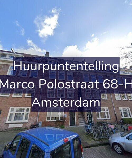 Foto gevel Huurpuntentelling voor Marco Polostraat 68-H, Amsterdam