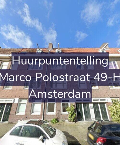 Foto gevel Huurpuntentelling voor Marco Polostraat 49-H, Amsterdam