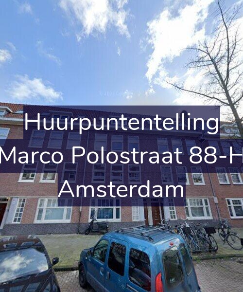Foto gevel Huurpuntentelling voor Marco Polostraat 88-H, Amsterdam
