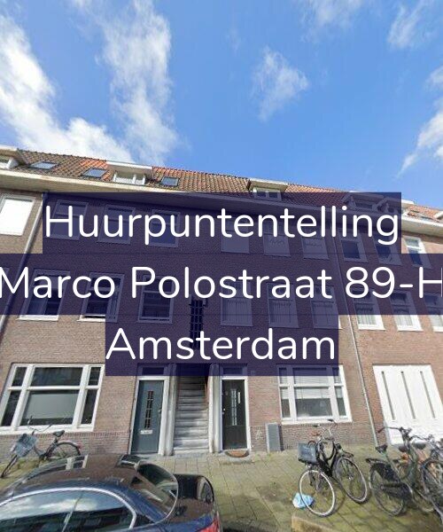 Foto gevel Huurpuntentelling voor Marco Polostraat 89-H, Amsterdam