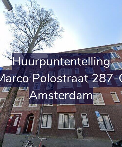 Foto gevel Huurpuntentelling voor Marco Polostraat 287-C, Amsterdam
