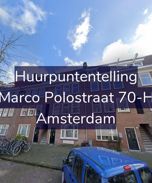 Foto gevel Huurpuntentelling voor Marco Polostraat 70-H, Amsterdam