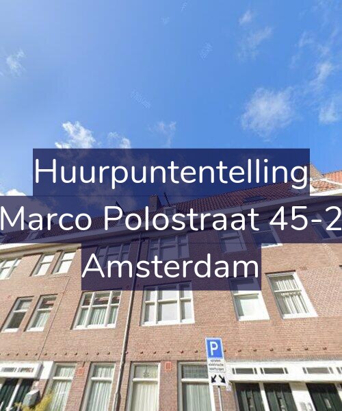 Foto gevel Huurpuntentelling voor Marco Polostraat 45-2, Amsterdam