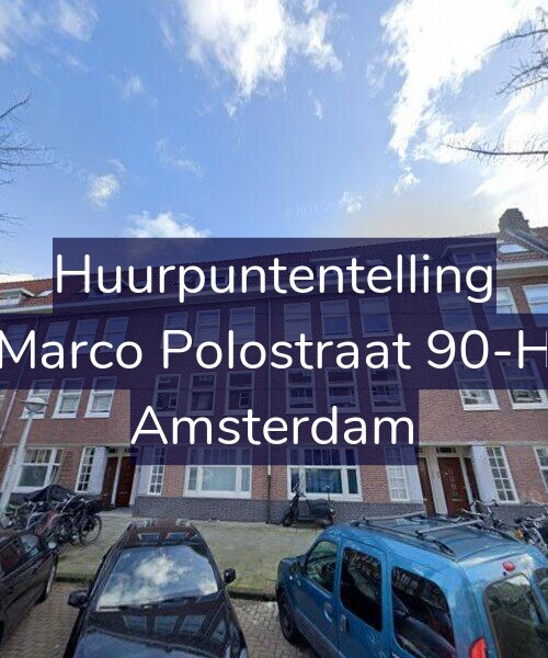 Foto gevel Huurpuntentelling voor Marco Polostraat 90-H, Amsterdam