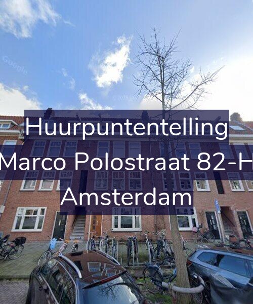 Foto gevel Huurpuntentelling voor Marco Polostraat 82-H, Amsterdam