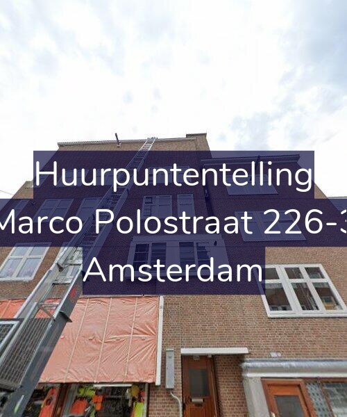 Foto gevel Huurpuntentelling voor Marco Polostraat 226-3, Amsterdam