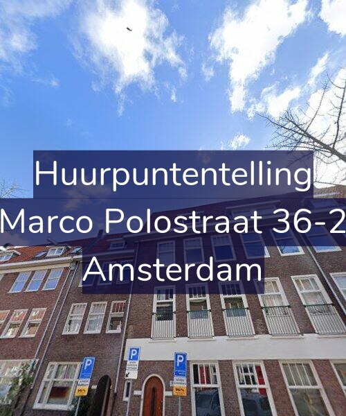 Foto gevel Huurpuntentelling voor Marco Polostraat 36-2, Amsterdam