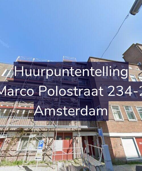 Foto gevel Huurpuntentelling voor Marco Polostraat 234-2, Amsterdam