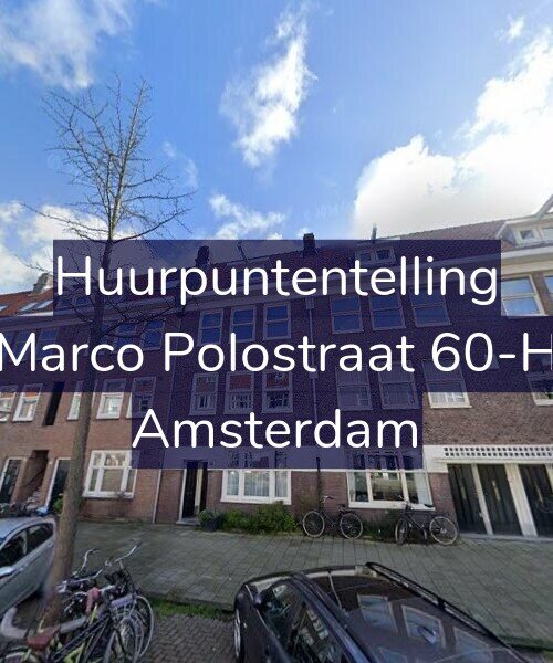 Foto gevel Huurpuntentelling voor Marco Polostraat 60-H, Amsterdam