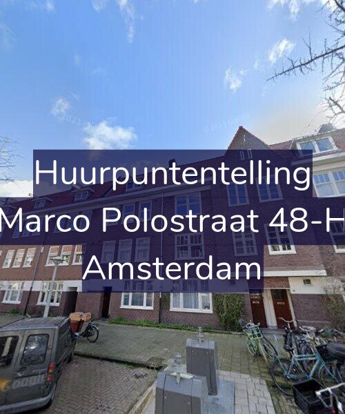 Foto gevel Huurpuntentelling voor Marco Polostraat 48-H, Amsterdam