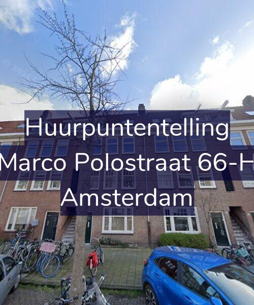 Foto gevel Huurpuntentelling voor Marco Polostraat 66-H, Amsterdam