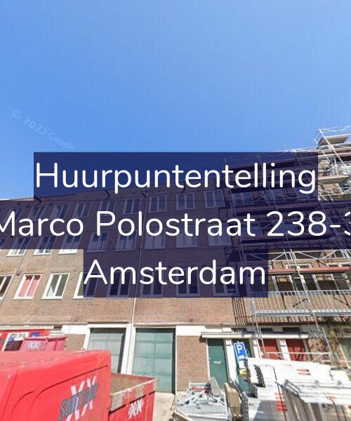 Foto gevel Huurpuntentelling voor Marco Polostraat 238-3, Amsterdam
