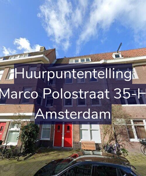 Foto gevel Huurpuntentelling voor Marco Polostraat 35-H, Amsterdam