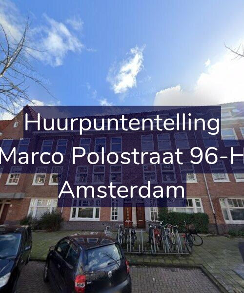 Foto gevel Huurpuntentelling voor Marco Polostraat 96-H, Amsterdam