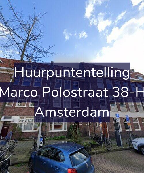 Foto gevel Huurpuntentelling voor Marco Polostraat 38-H, Amsterdam