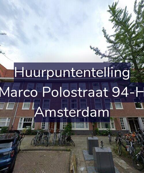 Foto gevel Huurpuntentelling voor Marco Polostraat 94-H, Amsterdam