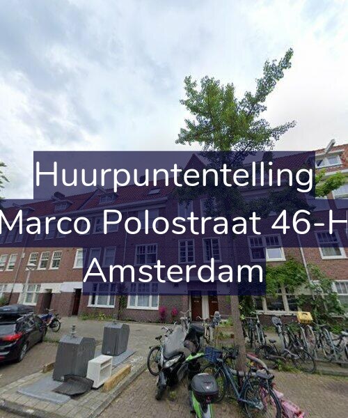 Foto gevel Huurpuntentelling voor Marco Polostraat 46-H, Amsterdam