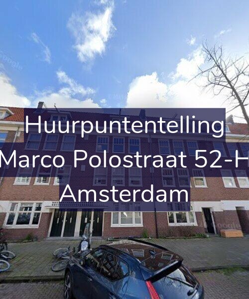 Foto gevel Huurpuntentelling voor Marco Polostraat 52-H, Amsterdam