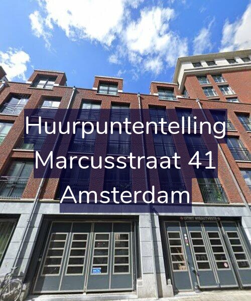 Foto gevel Huurpuntentelling voor Marcusstraat 41, Amsterdam