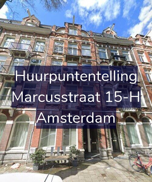 Foto gevel Huurpuntentelling voor Marcusstraat 15-H, Amsterdam