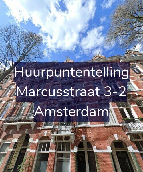 Foto gevel Huurpuntentelling voor Marcusstraat 3-2, Amsterdam