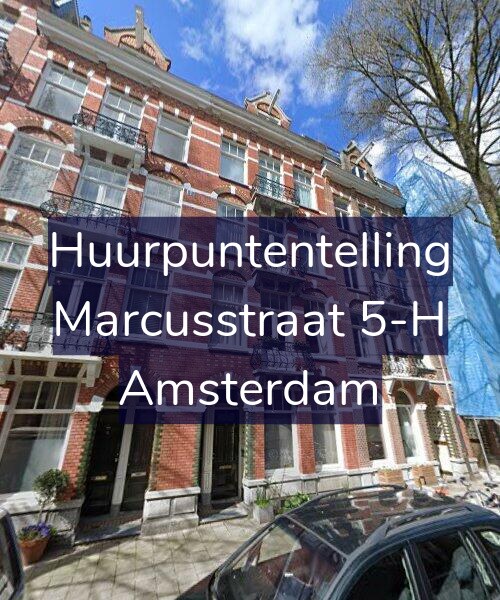 Foto gevel Huurpuntentelling voor Marcusstraat 5-H, Amsterdam