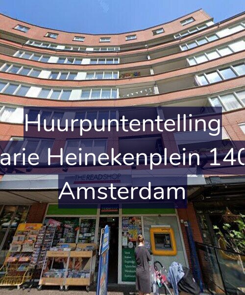 Foto gevel Huurpuntentelling voor Marie Heinekenplein 1404, Amsterdam