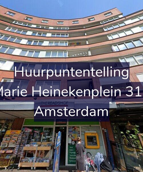 Foto gevel Huurpuntentelling voor Marie Heinekenplein 315, Amsterdam