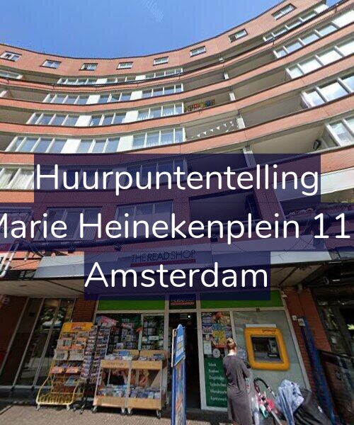 Foto gevel Huurpuntentelling voor Marie Heinekenplein 113, Amsterdam