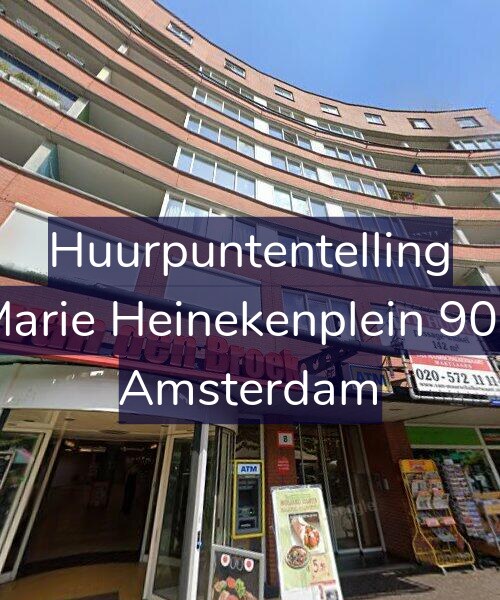 Foto gevel Huurpuntentelling voor Marie Heinekenplein 902, Amsterdam